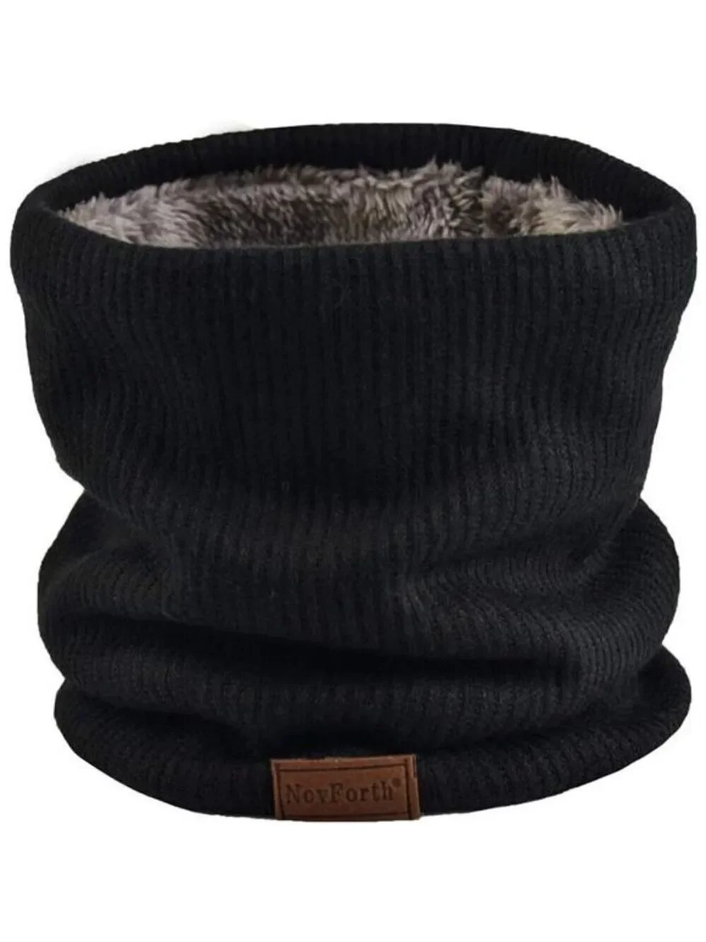 Winter Ski Neck Warmer for Men – Thick Fleece Thermal Cold Weather Gaiter